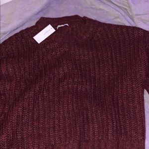 American Eagle Maroon sweater